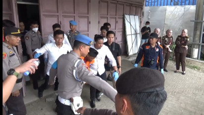 Rekontruksi Pembunuhan Ayah Anak di Maros, Keluarga Histeris Teriaki Pelaku