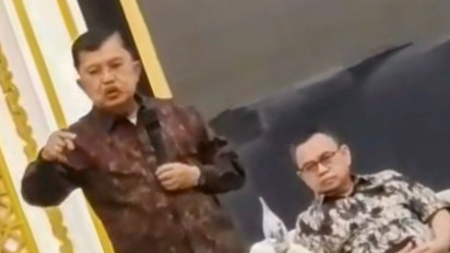 Jusuf Kalla: Saya Menyampaikan Sikap Dukung AMIN, Mudah-Mudahan Ada Manfaatnya