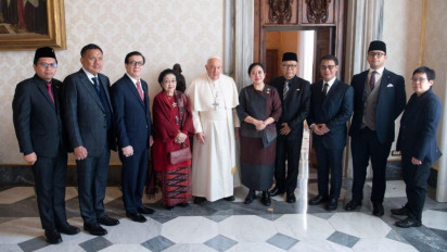Cerita Olly Dondokambey soal Pertemuan Megawati-Paus Fransiskus: Welcome dan Menyambut dengan Hangat