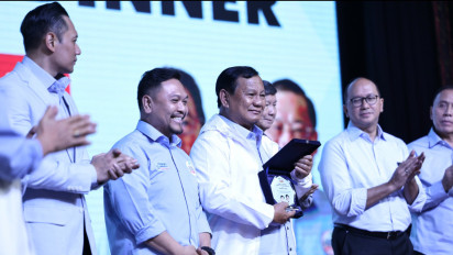 Didukung Aliansi Tionghoa, Prabowo Disambut 2 Barongsai Bermakna Keberuntungan