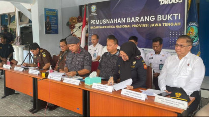 Pesan Ganja Lewat Jasa Ekspedisi, Oknum Satpol PP Diamankan BNNP Jateng