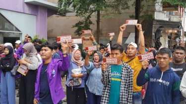 Ratusan Mahasiswa Jambi Gelar Mimbar Demokrasi: Sepakat Lawan Politik Dinasti