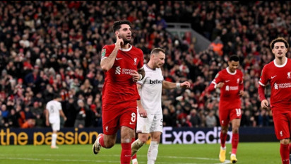 Hasil Piala Liga Inggris: Liverpool Menang Besar Atas West Ham, Jadi Lawan Fulham di Semifinal