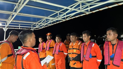 Tim SAR Bangun Posko Pencarian Kapal Bigetron yang Hilang Kontak di Perairan Mamuju, Berikut Nama-nama Penumpangnya