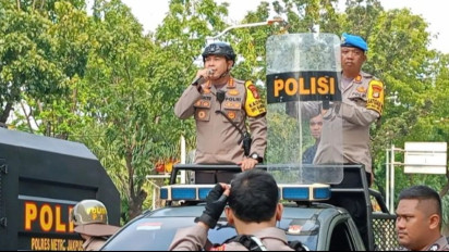 Amankan Aksi Buruh, Polisi Terjunkan 840 Personel di Patung Kuda