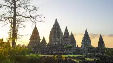 Candi Prambanan.