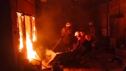Pabrik Produksi Mebel di Temuwangi Klaten Dilalap Si Jago Merah