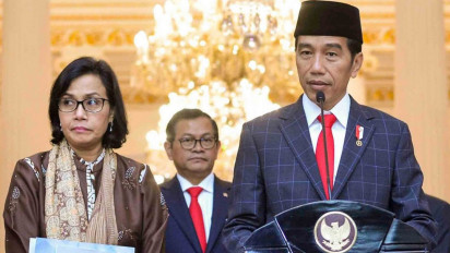 Jokowi Dibisikin Sri Mulyani soal Harga Minyak Dunia