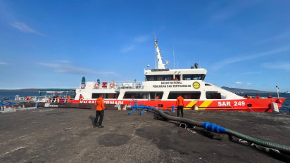 Basarnas Siagakan KN SAR Permadi di Selat Bali selama Nataru