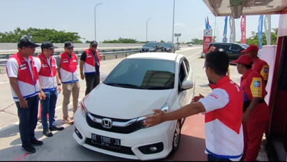 Pastikan Stok BBM Aman selama Arus Libur Nataru, Pertamina Buka 48 SPBU Modular di Jalur Tol Trans Jawa