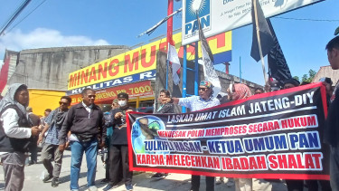 Geruduk Kantor PAN DIY, Front Jihad Islam Yogyakarta Desak Zulhas Minta Maaf dan Mundur sebagai Mendag