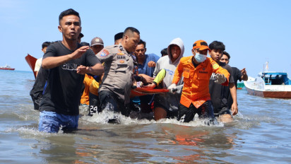 Proses Pencarian Dua Korban Hilang Akibat Kapal Bigetron Terbalik Terkendala BBM