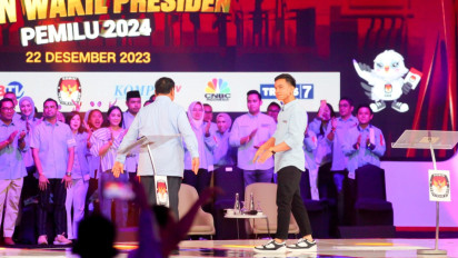 Debat Perdana Cawapres 2024, Gibran Pamer Pertumbuhan Ekonomi Indonesia era Jokowi