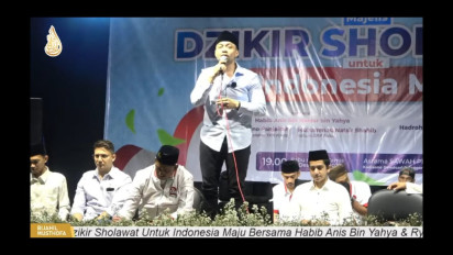 Hadirkan Belasan Ribu Jamaah, FOKSI & Pandawa Lima Gelar Selawatan Indonesia Maju