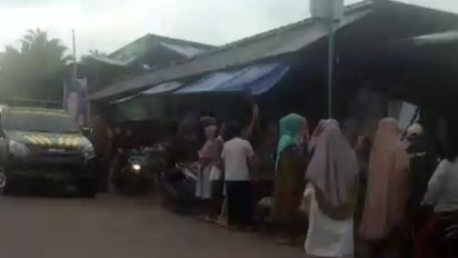 Jasad Bayi Baru Lahir Ditemukan dalam Kantong Belanja di Pasar Kebun Kopi Jambi, Dikira Belanjaan Warga yang Tertinggal