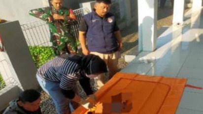 Warga Temukan Jasad Bayi Baru Lahir Terbungkus Keset di Toilet Masjid Masjid Al-Muthmainnah Tasikmalaya