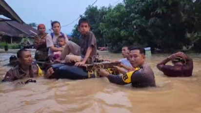Mencekam! Ribuan Rumah Warga Bungo Jambi Terendam Banjir, Begini Kondisi Terkininya