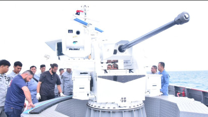 Bakamla Kini Punya Senjata Meriam 30 MM