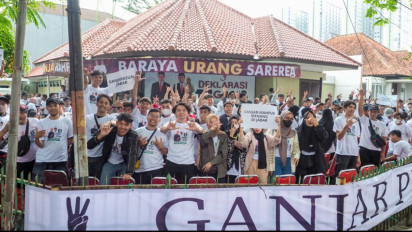 500 Warga Bandung Meriahkan Deklarasi BAGAMA Jabar untuk Pemenangan Ganjar-Mahfud