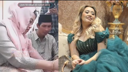 Pakai Hijab saat Nikah dengan Penjual Singkong dengan Mahar Rp100 Ribu, Pinkan Mambo Mualaf?