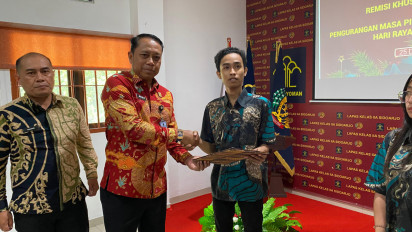 358 Narapidana di Jawa Timur Terima Remisi Natal, 3 Langsung Bebas