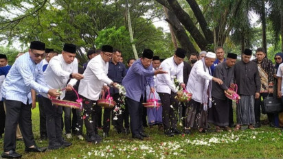Ziarah ke Kuburan Massal Siron, SBY: Tsunami Aceh Sejarah Yang Tidak Mungkin Dilupakan