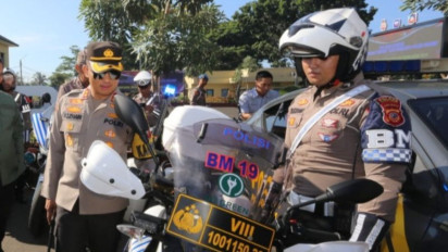 Kendaraan Besar Truk dan Bus Dilarang Melintas Jalur Puncak Cianjur