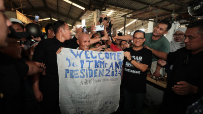 Ini Tiga Program Dukungan yang Dijanjikan Anies Untuk Pedagang Pasar Flamboyan Kalimantan Barat