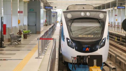 Libur Nataru, LRT Sumsel Tambah 8 Perjalanan