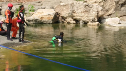Tidak Bisa Berenang, Pelajar di Tulungagung Tenggelam di Kedung Muko