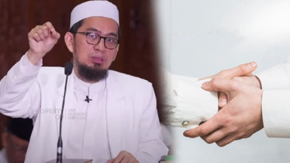 Memangnya Bersalaman Setelah Salat ada Dalilnya? Ustaz Adi Hidayat Jelaskan Ternyata Itu Persoalan...