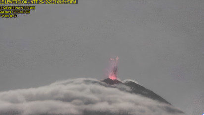 Alarm Bahaya, Gunung Ili Lewotolok Alami 41 Gempa Letusan, Semua Warga Tolong Waspada