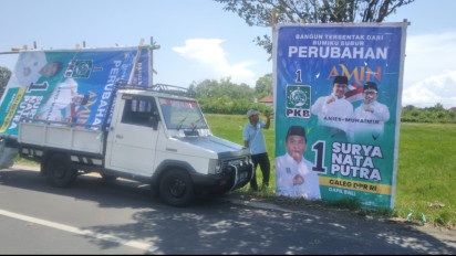 Baliho AMIN Bertebaran, Masyarakat Bali Mulai Dukung Anies