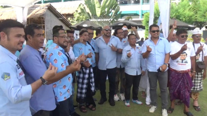 Relawan Rumah Keluarga Bersama di Bali Deklarasikan Dukungan untuk Prabowo-Gibran