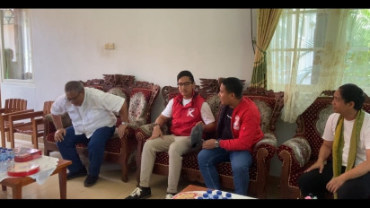 Ketum PSI Kaesang Pangerep Minta Didoakan Uskup Maumere