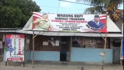 Relawan Prabowo Gibran di Bangkalan, Buka Warung Kopi, untuk Berdiskusi dan Serap Aspirasi Rakyat