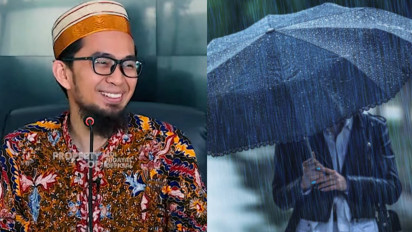 Jangan Keliru, Hujan Malam Jumat Segara Ambil Benda Ini, Ustaz Adi Hidayat Bilang Bacakan Doa Ini Untuk Mendatangkan...