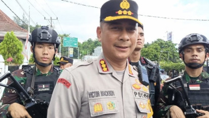 Kapolresta Jayapura Kota: Pemakaman Lukas Enembe Ditunda Akibat Hujan