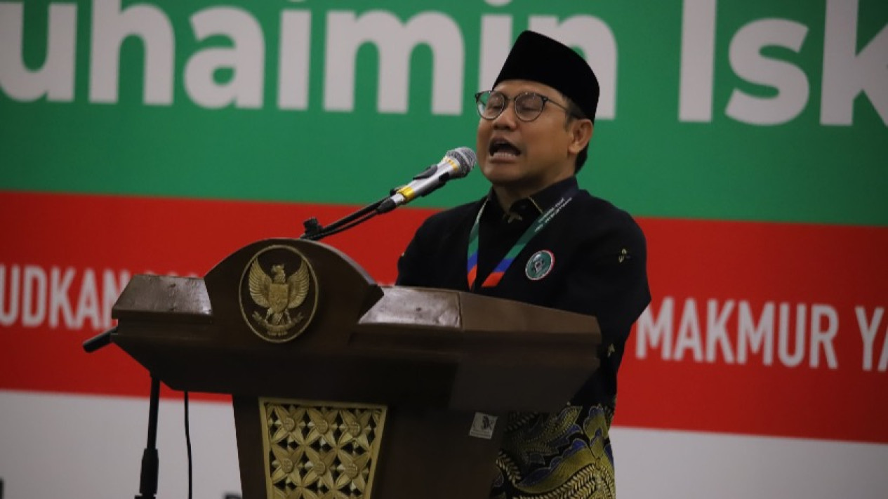 Cak Imin Bantah Disebut CSIS Suara Pasangan AMIN di Jawa Timur Urutan Terakhir
            - galeri foto