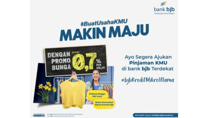 Program Pembiayaan bank bjb, Dapat Bunga Khusus Sampai Awal Tahun