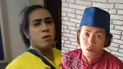 Viral! Waria Ini Taubat Usai Nonton Film Siksa Neraka, Kini Potong Rambut hingga Kenakan Sarung dan Peci