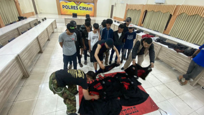 Puluhan Anggota Geng Motor Datangi Polres Cimahi, Kasat Intel Bocorkan Tujuannya