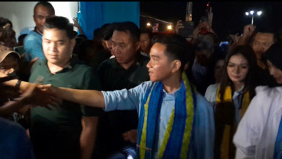 Cawapres Gibran Disambut Tutur Adat Helong di Kupang