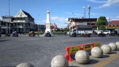 Ini Rekayasa Lalu Lintas Malam Pergantian Tahun Seputaran Tugu Pal Putih Yogyakarta