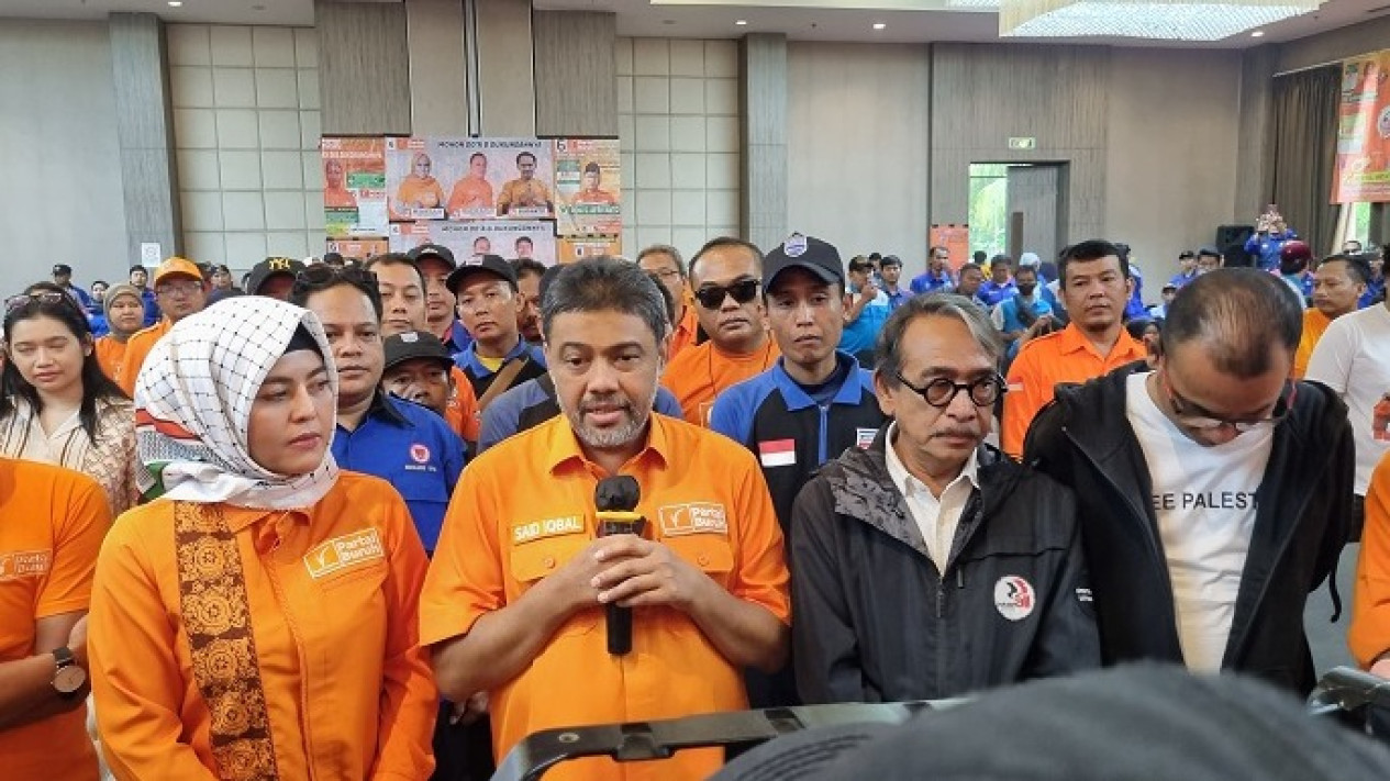 Partai Buruh Targetkan Lolos Senayan di Pemilu 2024, Said Iqbal: Itu Angka yang Enggak Mengada-ada
            - galeri foto
