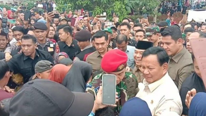 Problem Air Bersih di Sukabumi, Prabowo: Pipanisasi Dan Sumur Bor Jadi Solusi
