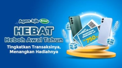 BJB Buat Program Heboh Awal Tahun untuk Agen Laku Pandai