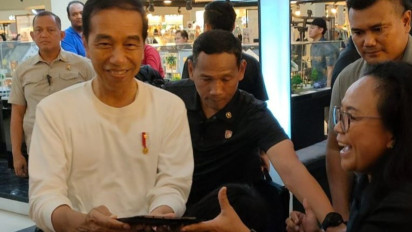 Begini Momen saat Presiden Jokowi Habiskan Libur Akhir Tahun Bersama Keluarga di Solo