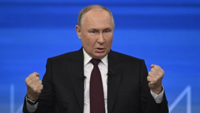 Pidato Tahun Baru Putin: Rusia Tak Akan pernah Mundur!