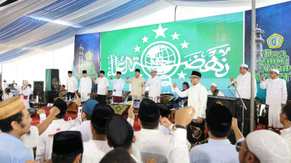 Prabowo Subianto Punya Julukan Baru Seusai Berkunjung ke Ponpes Genggong, Ternyata..